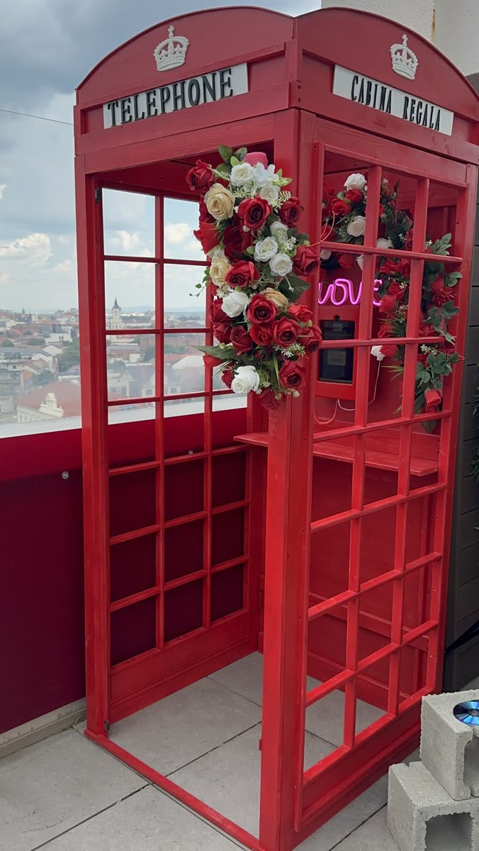 Decor iconic, pe rooftop